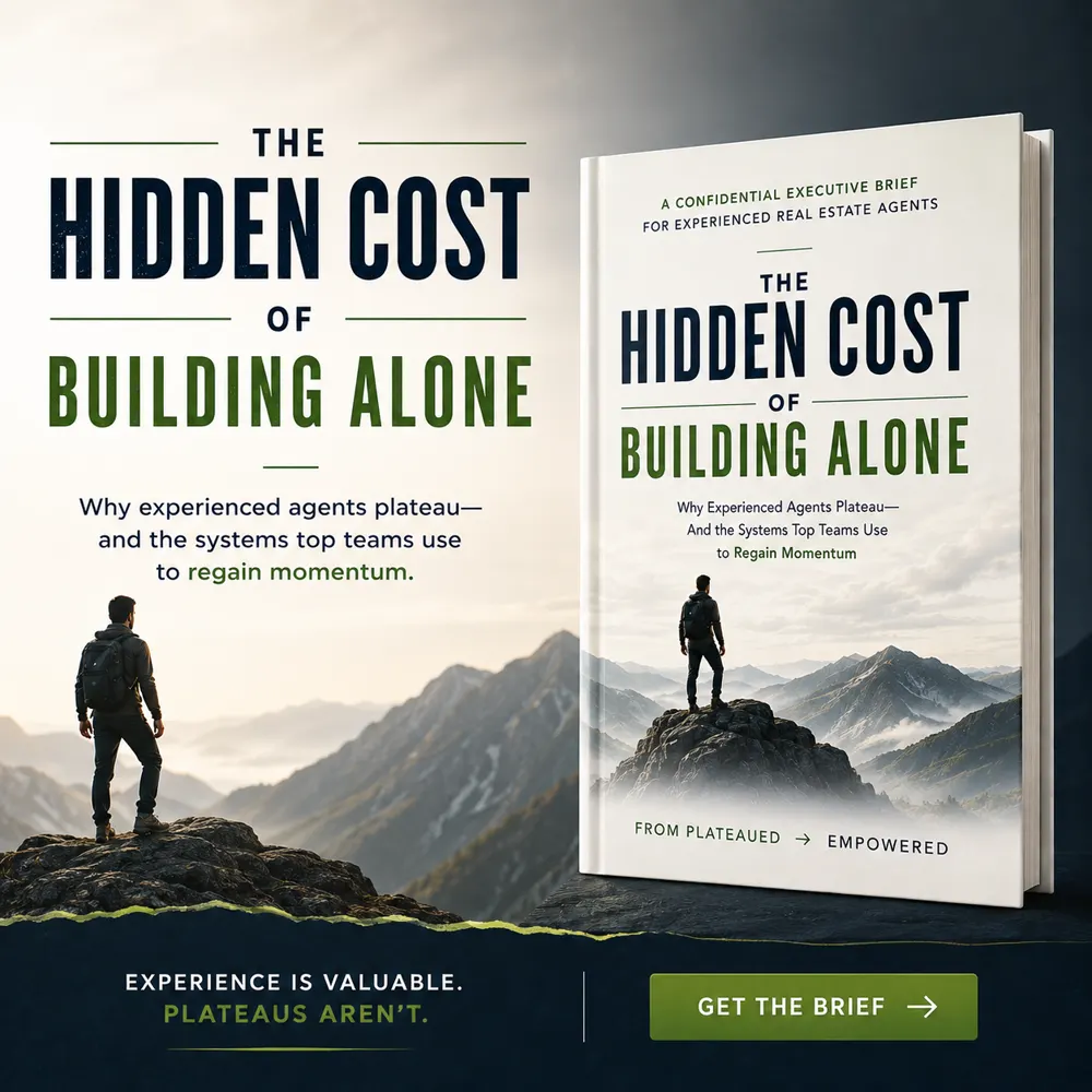 Real estate team growth guide advertising creative